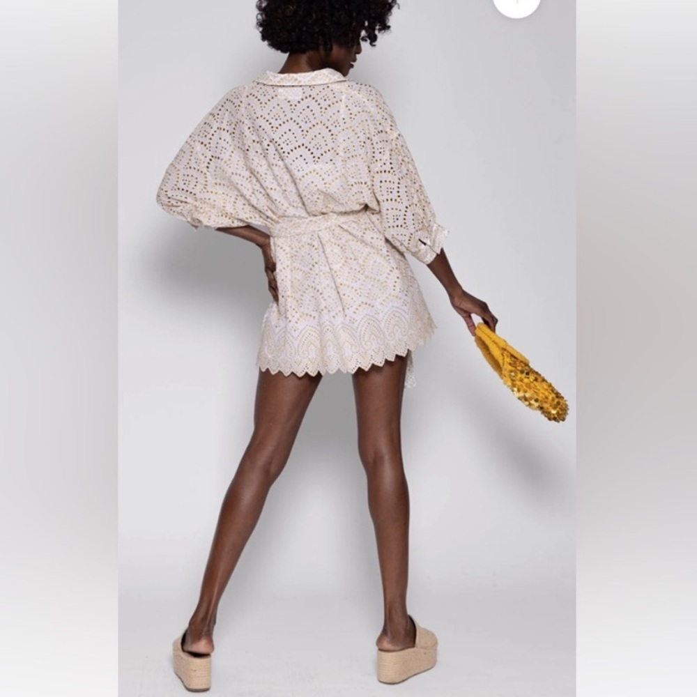 Sundress Lace Shirt Dress - Picture 3 of 11